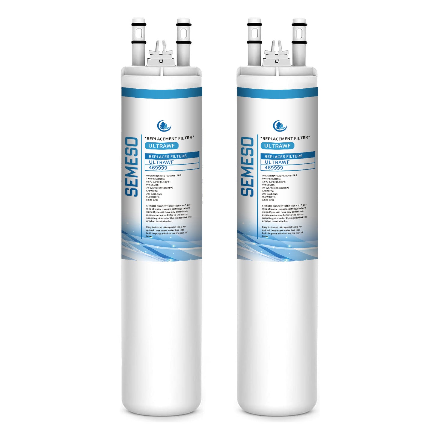 Semeso ULTRAWF Refrigerator Water Filter, Compatible with ULTRAWF Water Filter & Kenmore 9999