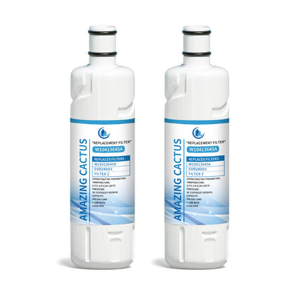 Semeso W10413645A Refrigerator Water Filter for EDR2RXD1, W10238154, P6RFWB2, 46-9082, 46-9903