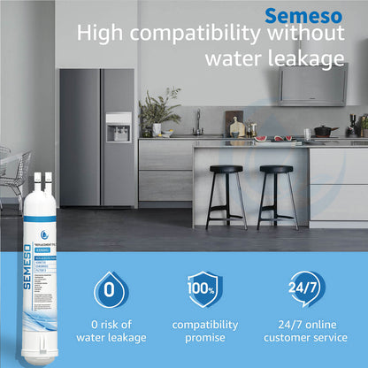 Semeso Replacement Water Filter for 4396841, EDR3RXD1, 4396710, Filter 3, 46-9083,46-9030 Refrigerator Water Filter